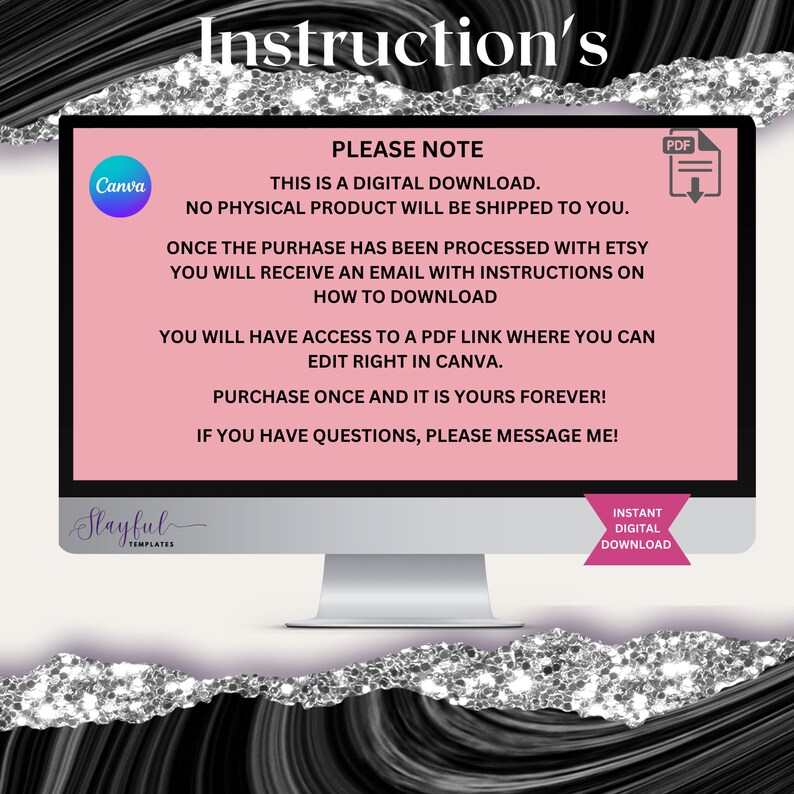 Customizable Nail Salon Price List Professional Nail Salon Etsy
