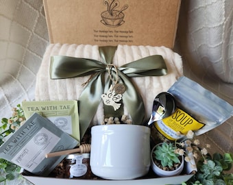 Get well soon box/Christian encouragement/surgery care package/thinking of you/Hostess gift/Housewarming/bereavement care/sympathy/send love