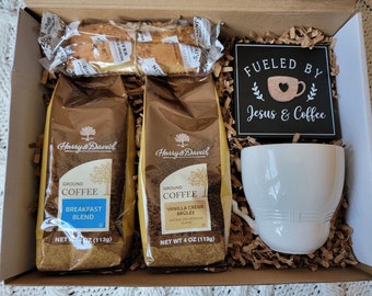 Coffee lover box/ housewarming/Hug in a box/birthday/encouragement/client thank you/teacher appreciation/thinking of you/Mother's Day gift