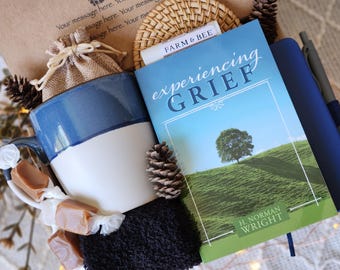 Men's sympathy gift box/grief care package/Christian comfort during loss/encouragement/bereavement support/condolence gift box/love/loss