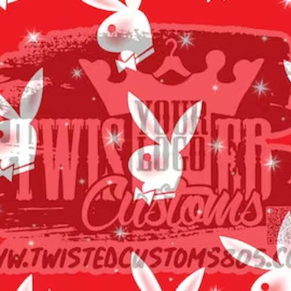 Old School Bunny Design Red Early 2000s Glamour Shots Bacdrops 80s 90s Decor banner Digital Files Vector Svg Photography Photos Airbrushed