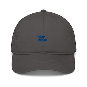 Organic Cotton Hat, Caps for Her, Hats for Her, Eco Friendly Clothing, Eco Friendly Hats, Boy Mom, Eco Friendly Mom, Baseball Cap, Blue Cap
