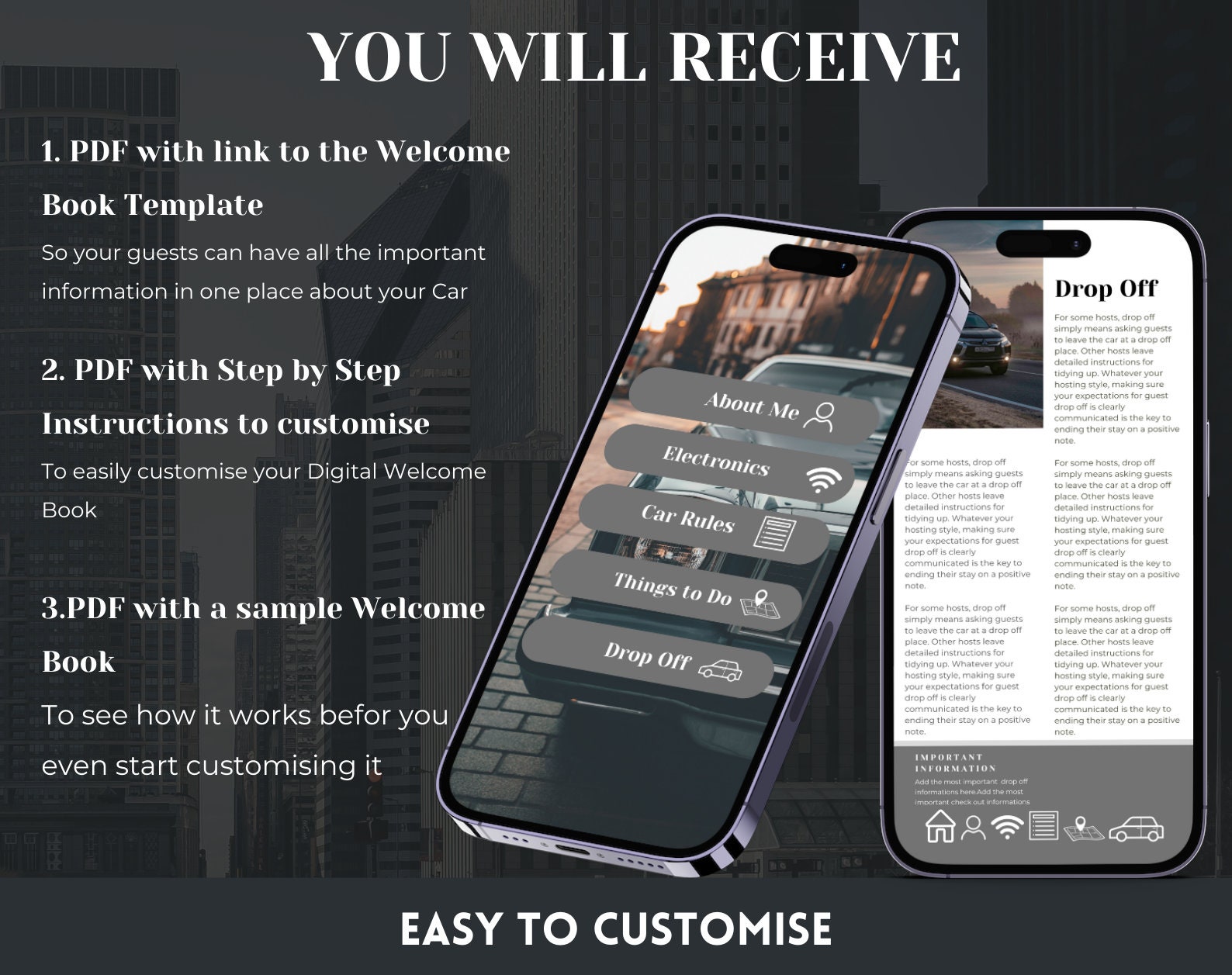 Turo Book Template Turo Guest Book Guest Book Template Turo