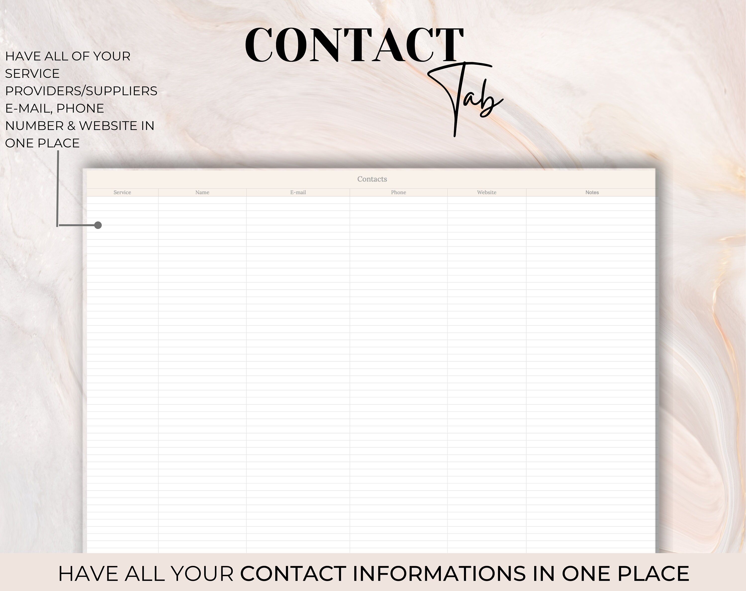 Nail Business Bookkeeping Beauty Nail Tech Lash Tech Business Planner ...