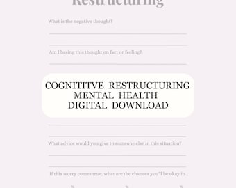 Cognitive restructuring digital file