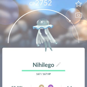 Nihilego Pokemon Trade Go Pokémon Shiny Ultra Beast Read