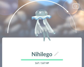 PoKéMon Go Shiny Nihilego - P”T C have 80k stradust - Available