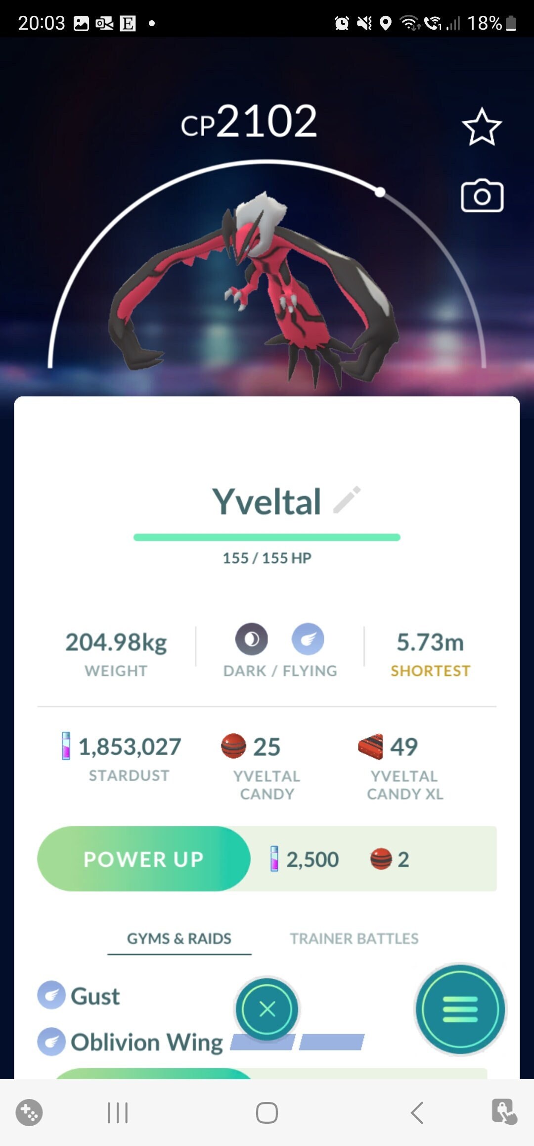 11x14 Print of Yveltal and Mega Rayquaza -  Sweden