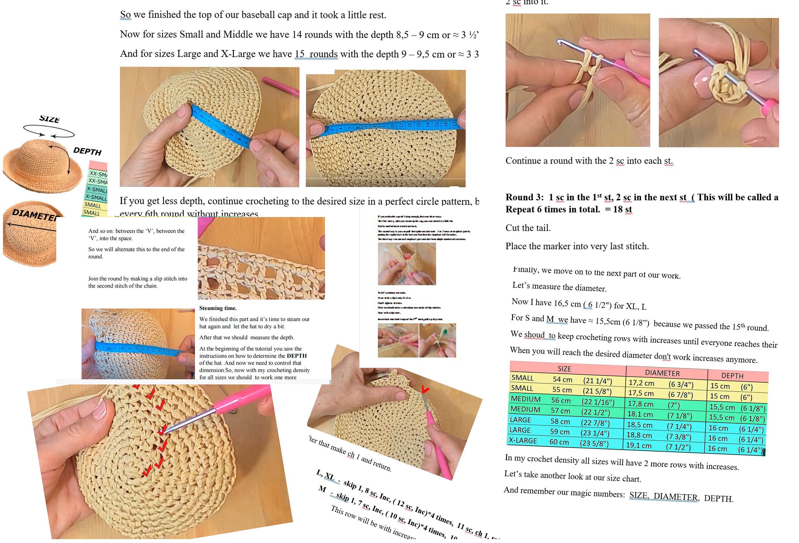 Crochet Panama Sun Hat | Natural/Brown main image 0