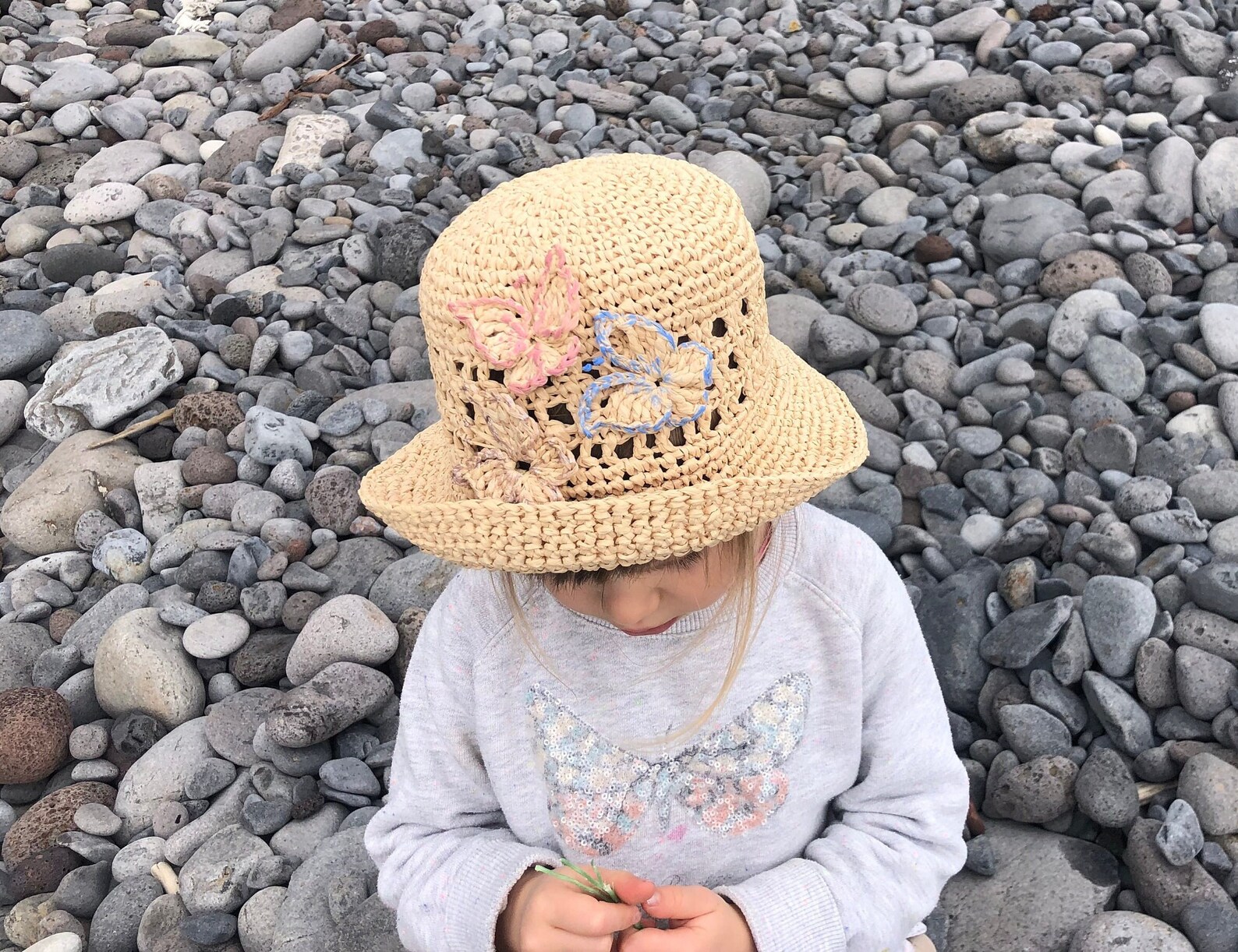 Crochet Raffia Bucket Hat Pattern | PDF Video Tutorial | 6 Sizes From ...