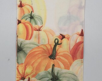 Paper Napkins for decoupage, cardmaking, mixed media, pumpkins