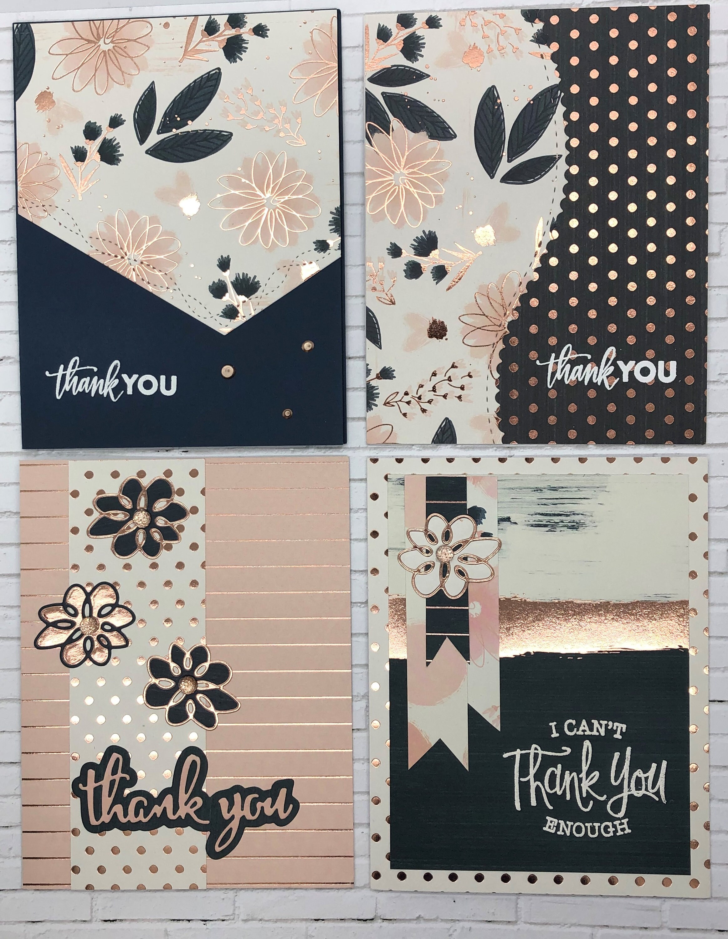 Thank You Cards With Envelopes Set of 10 Handmade - Etsy