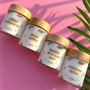 5oz Cheap Cute Island Babe Perfect Gift Sexy Aesthetic Coconut Wax Candle in Various and Tropical Scents