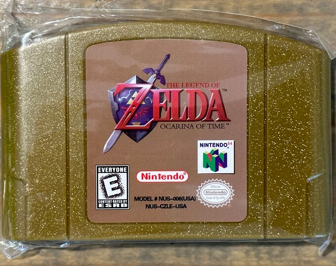 Zelda Ocarina of Time for Nintendo 64 Etsy