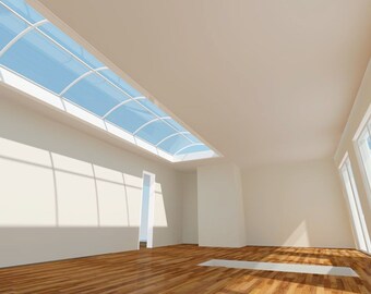 Paquete de 3 cuadros de arquitectura blanca moderna