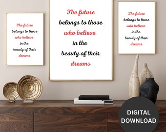 Motivational Wall Art - Inspirational Quotes for a Daily Dose of Positivity