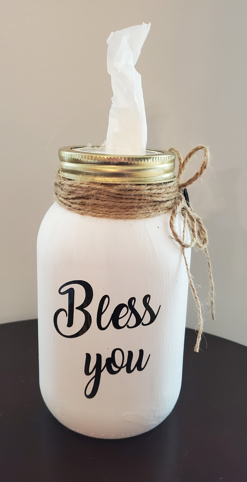 Mason Jar Tissue Holder image 9