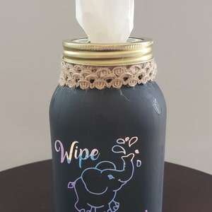 Mason Jar Tissue Holder image 5