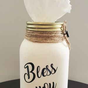 Mason Jar Tissue Holder image 8