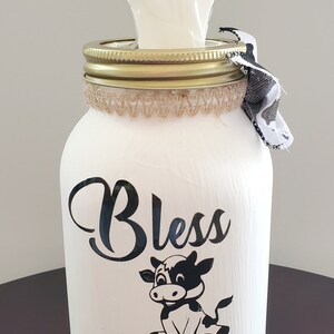 Mason Jar Tissue Holder image 4