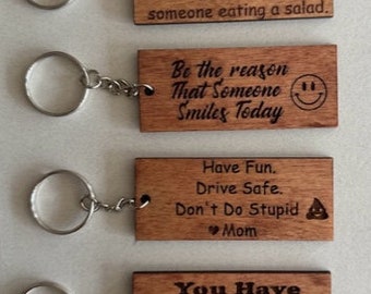 Key Chain with sayings