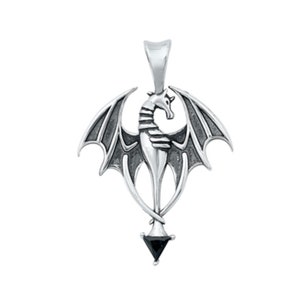 Dragon Sterling Silver Pendant