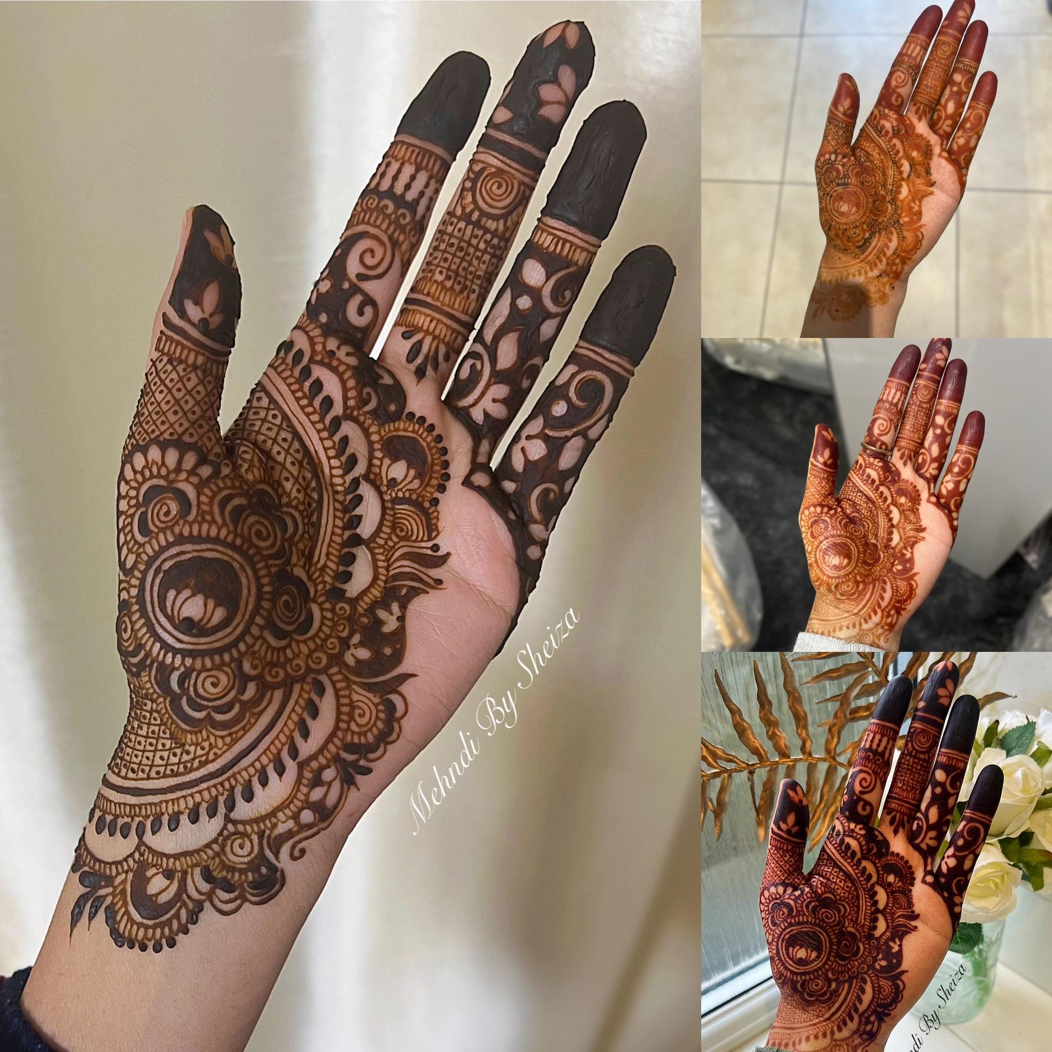 Natural Mehndi Henna Cones | Organic, Chemical-free, Dark Stain
