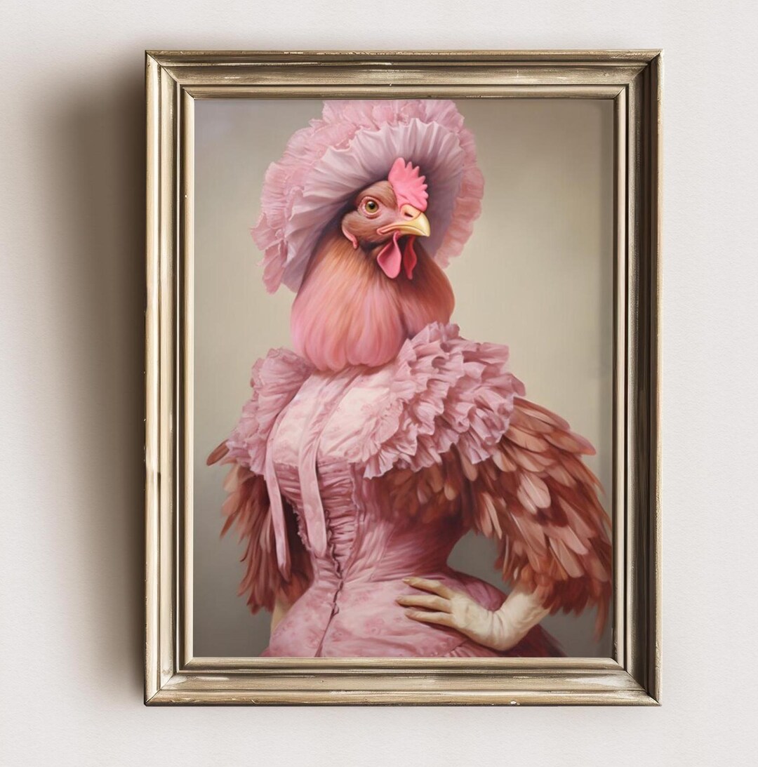 Pink chicken ophelia dress online