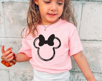 Minnie Mouse Shirt Disney Minnie Shirt Cute Disney Shirt Minnie T-Shirt Disney World Shirt Kids Youth Baby Tee Matching Minnie T-Shirts M958