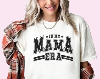 In My Mama Era Sweatshirt Retro Mom Sweatshirt Mom Era Shirt Retro Concert Shirt Matching Concert Shirt Mother's Day Gift Mama Tee M3117