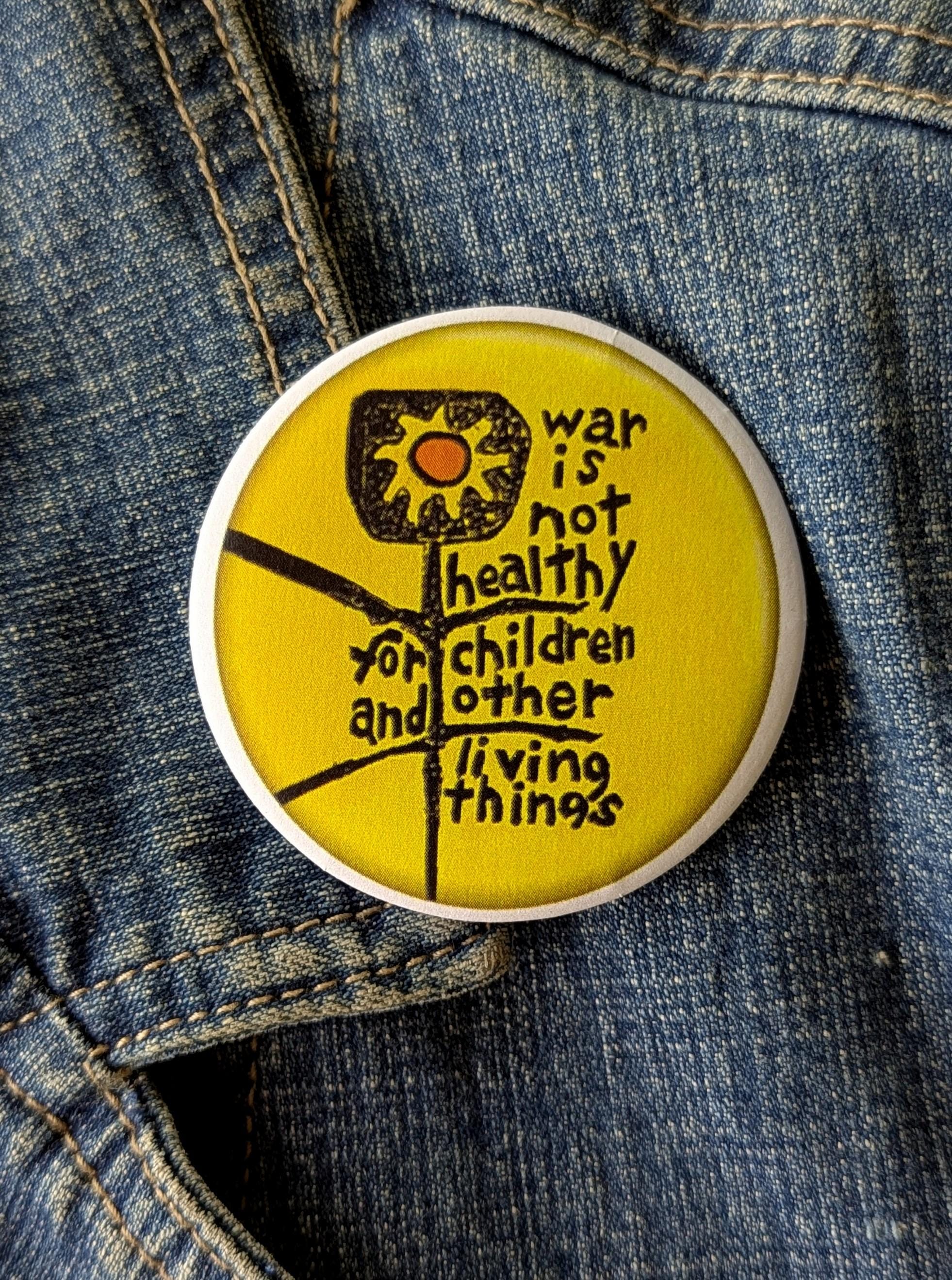 War is Not Healthy Jewelry - Etsy