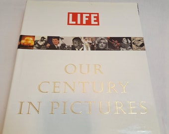 Vintage Photography Book &quot;Our Century In Pictures From Life&quot; 9.5&quot;x11&quot; Copyright 1999 Collectible 424 Pages.