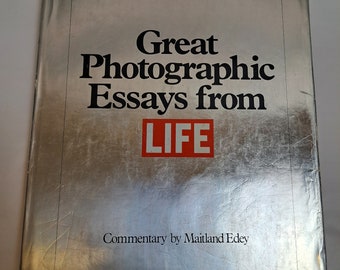 Vintage Photography Book "Great Photographic Essays From Life" 10.5"x13.5" Copyright 1978 Collectible 278 Pages.