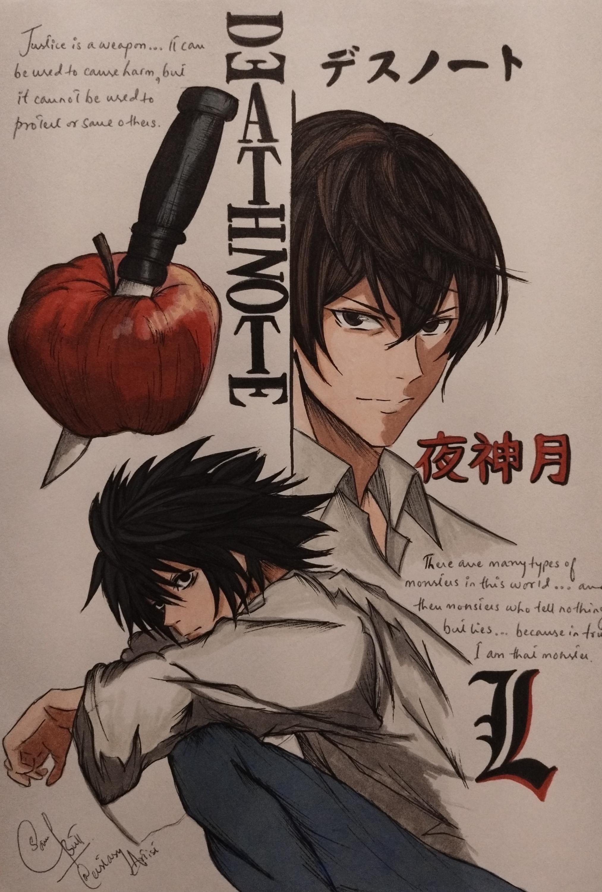 Death Note L Poster - Etsy