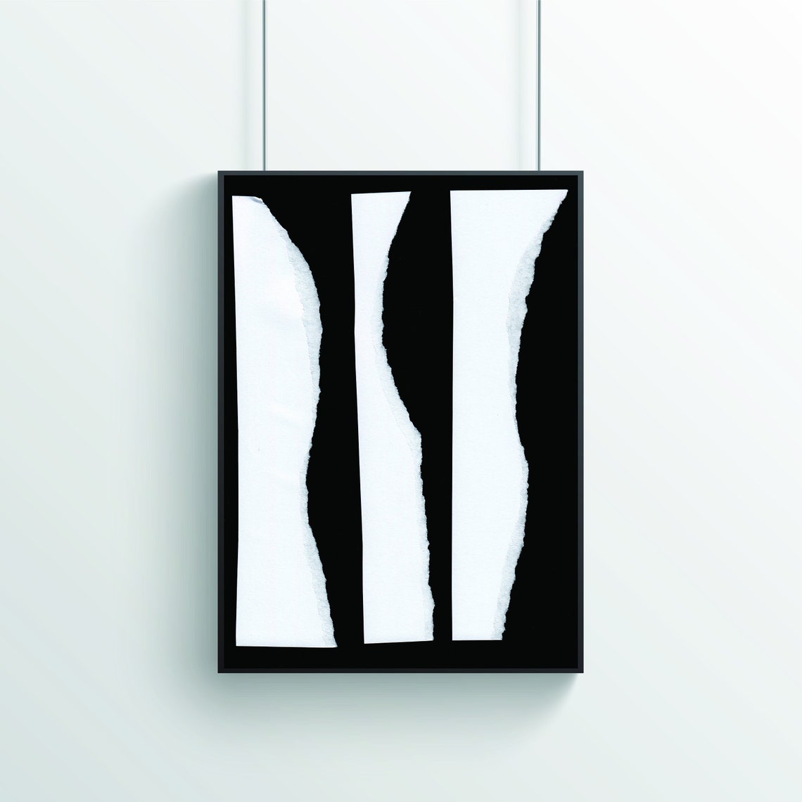 Torn Paper | Torn Paper Art | Modern Digital Download | Fine Art Print ...