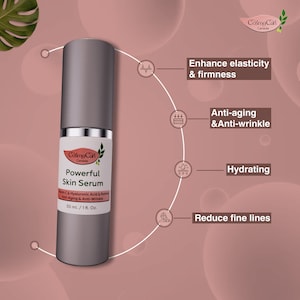 Sérum Poderoso para a Pele 20% Vitamina C Antienvelhecimento e Antirrugas 30 ml / 1 fl. Oz. 5 unidades imagem 3