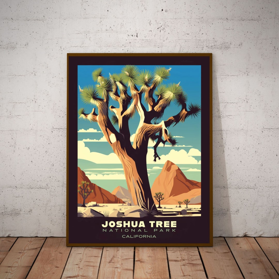 Joshua Tree Print I Joshua Tree National Park I Joshua Tree Poster I