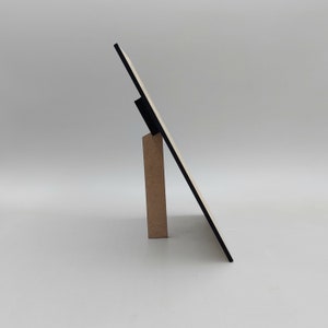 SVG laser cut Easel Stand Back for Photo Frames, portrait and landscape 3.5x5, 4x6, 5x7 , 9x13, 10x15, 13x18, 2.5mm, 3mm, 1/8 inch and 4mm