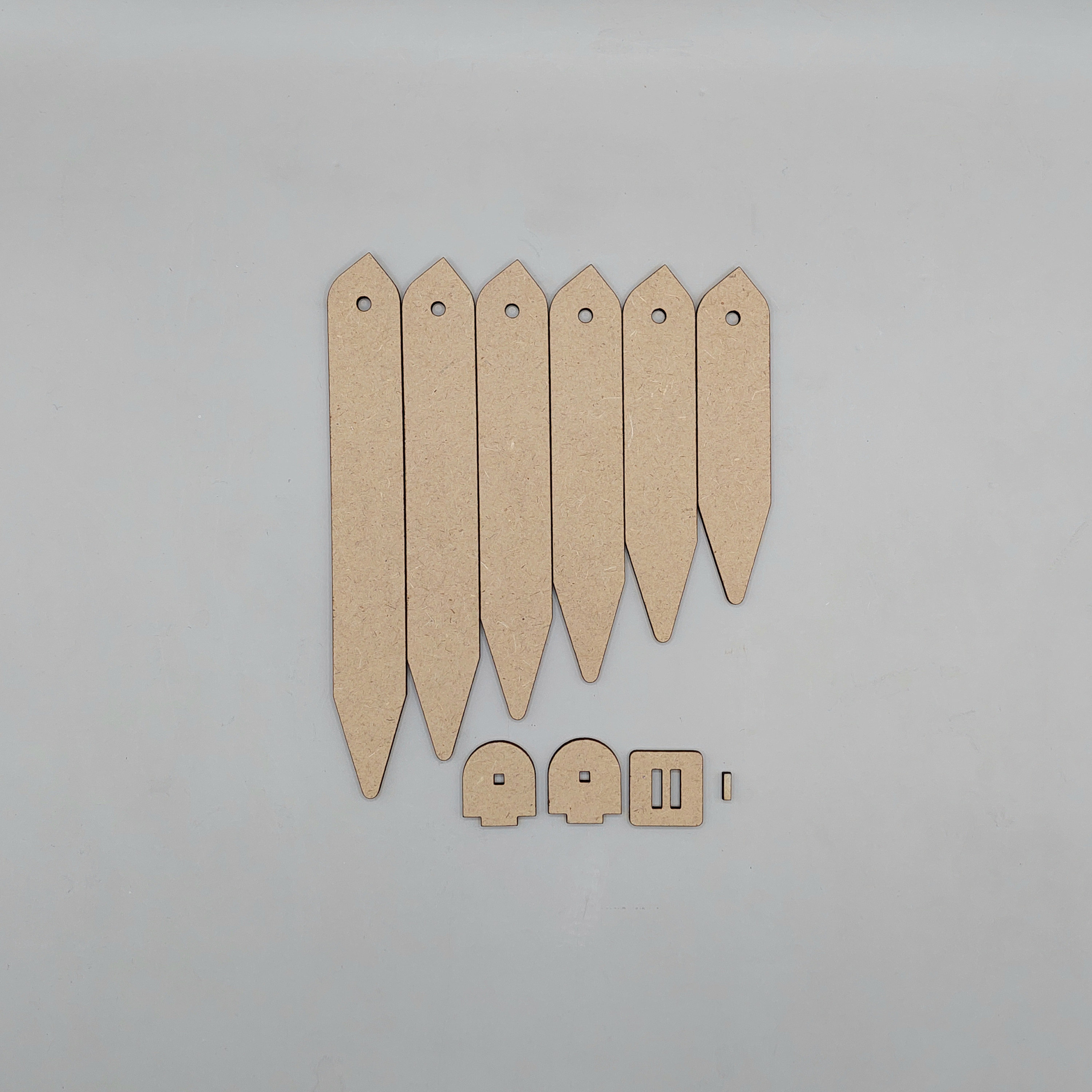 SVG Laser Cut Easels Stand Back Set for Photo Frames, Attachable Easels for Photo Frames, Table