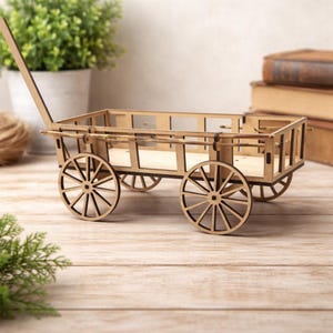 Laser Cut Siebenbürgen Bauernhof SVG 3D Holzmodell Dekor