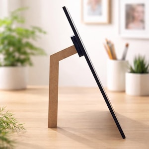 Laser geschnittene Staffelei Beine 6 Größe Set SVG für Kunstwerk und Fotoanzeige