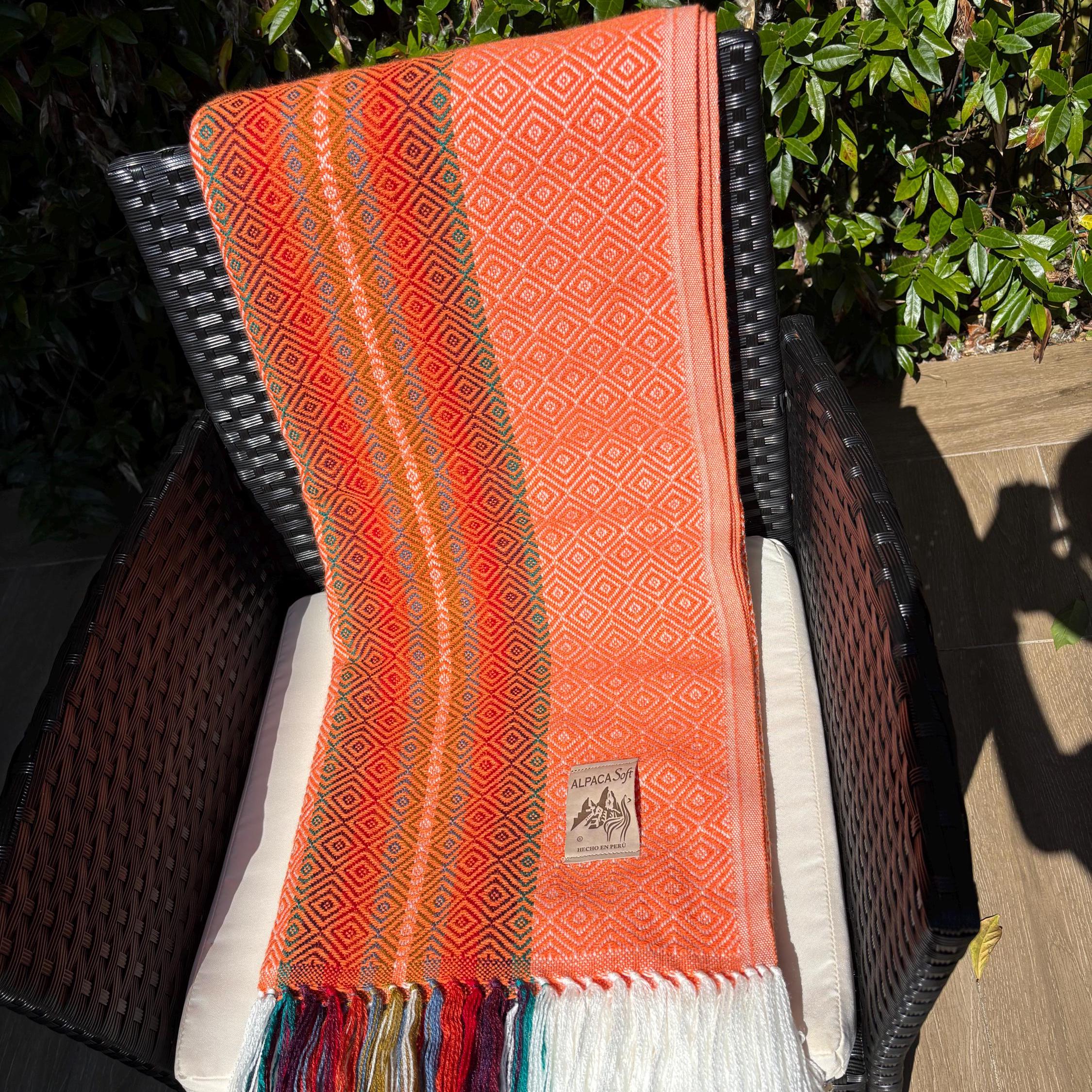 Hermes blanket orange - Etsy 日本