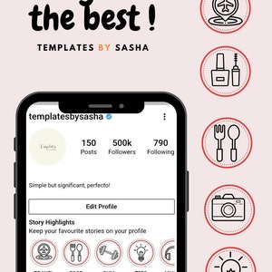 10 Simple Red Instagram Highlight Story