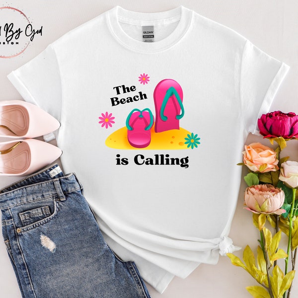 The beach is calling shirt, travel shirt, beach shirt, vacation shirt