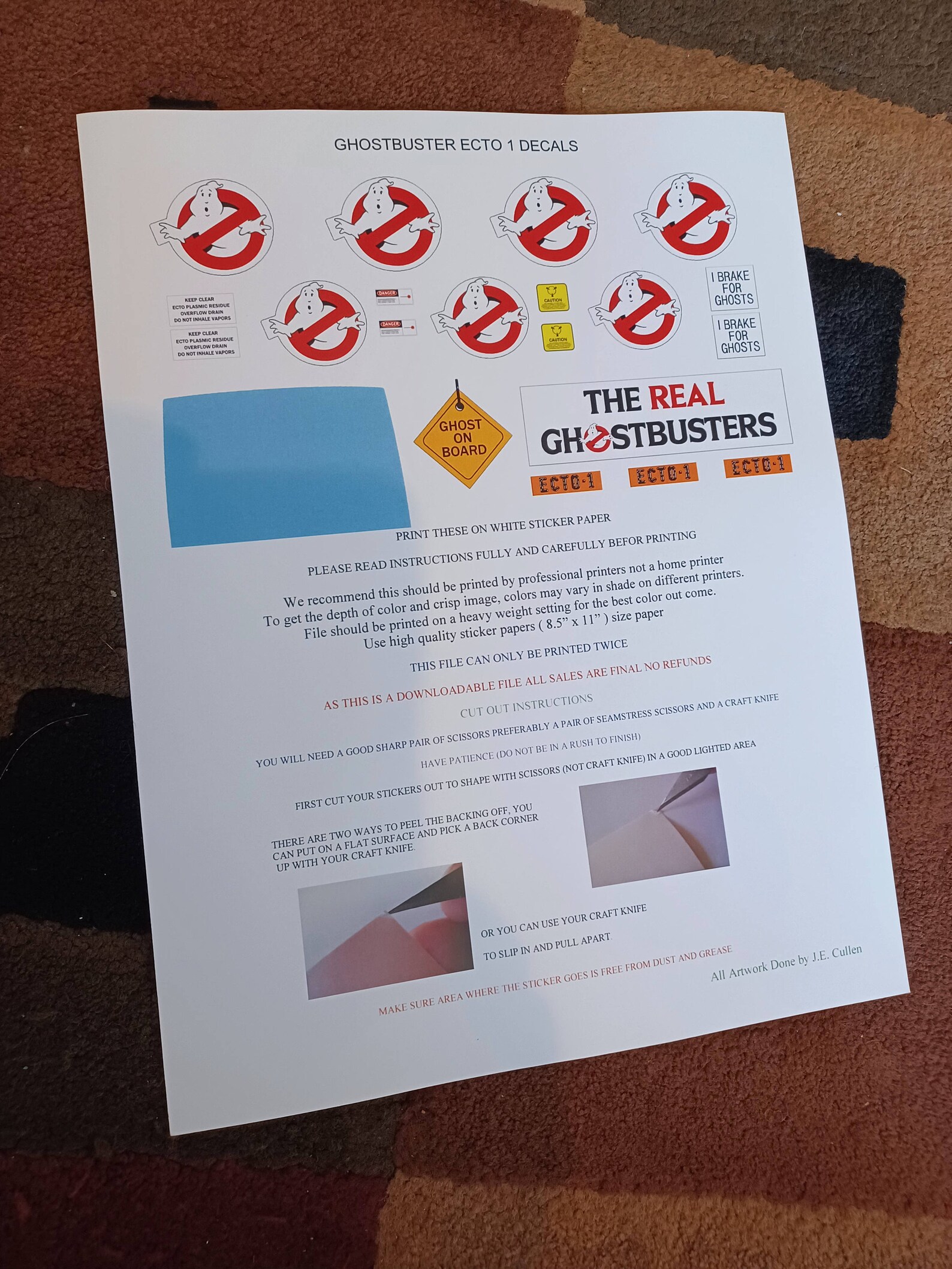 VTG 1986 Ghostbusters Kenner Ecto-1 Vehicle Complete In Box & Bonus - Foto 9