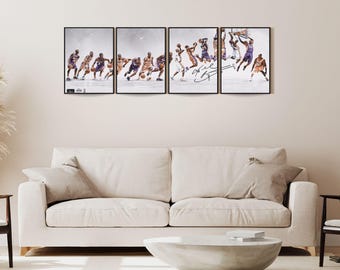 Kobe Bryant Framed Poster Wall Art Décor With 6 Replica Rings Display Set 145741239996 Kobe Bryant Framed Poster Wall Art Décor With 6 Replica Rings Display Set 145741239996