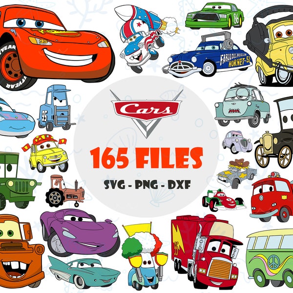 Cars Movie Svg - Etsy