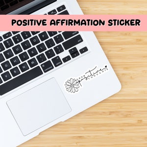 Positive Affirmation Sticker