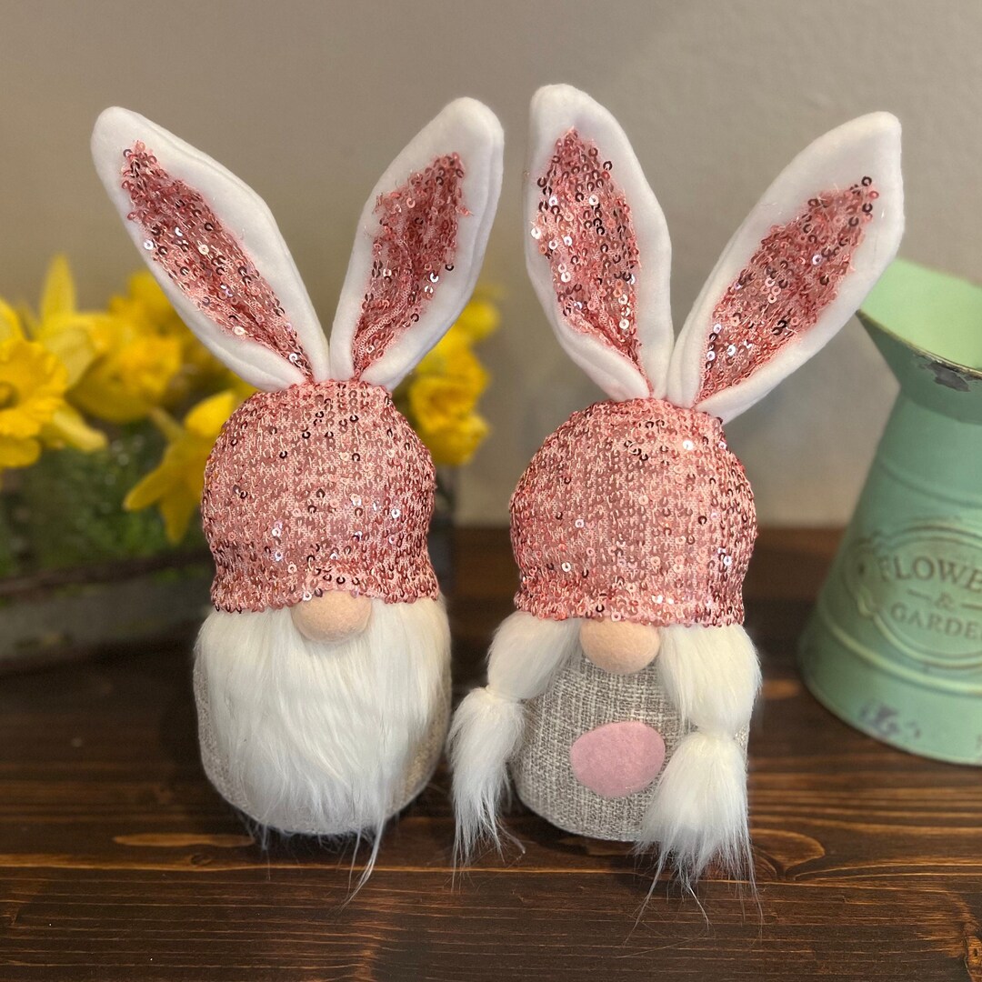 Easter Bunny Gnomes Set of 2! - Etsy