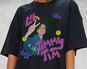 Lil Timmy Timothee Chalamet Vintage Shirt / The kinngg Homage Tshirt / Timothee Chalamet Duune Fan Tees / Timothee Chalamet Retro 90s